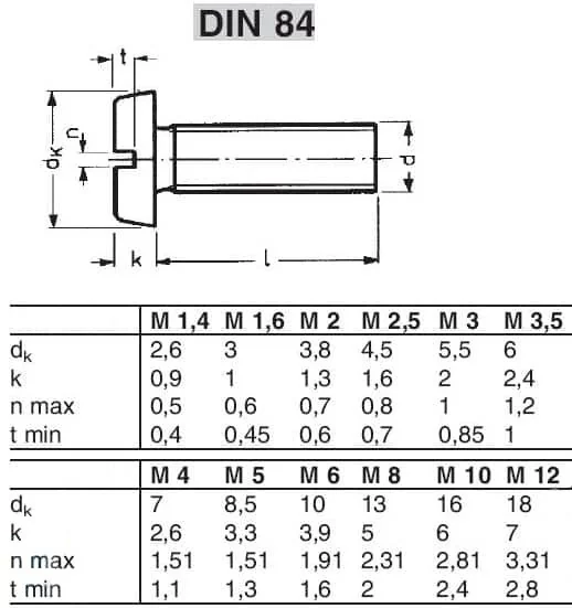 Din 7420 чертеж